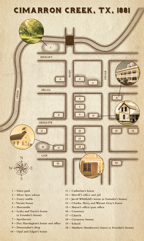 Cimarron Creek Town Map